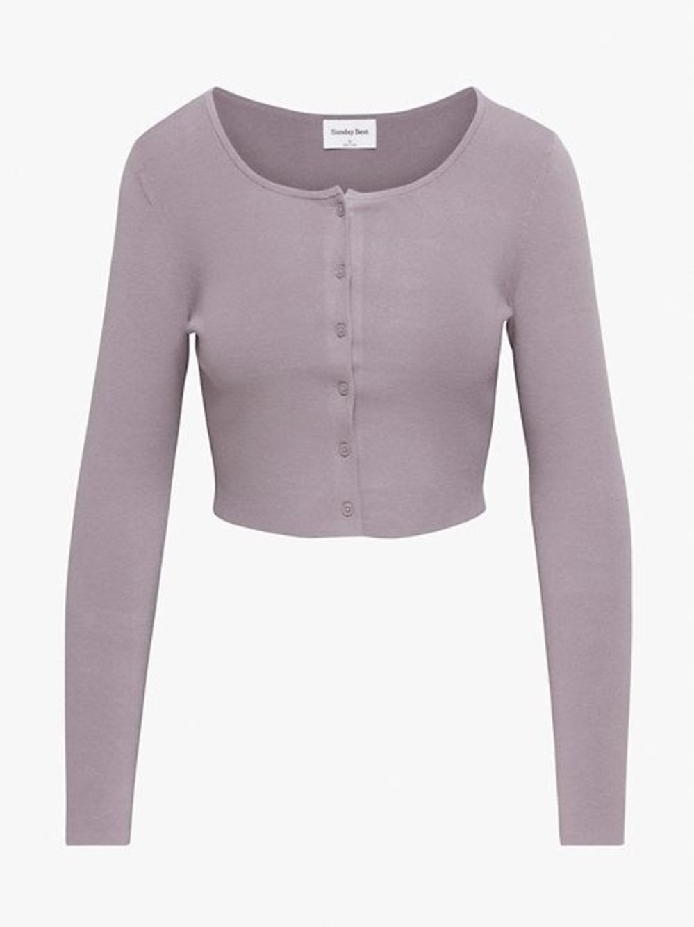 Sunday Best Izzy Cardigan (purple grey)